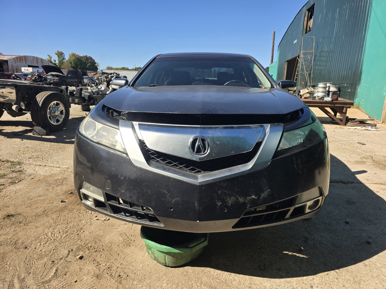 2013 Acura TL Front bumper cover — repair candidate
