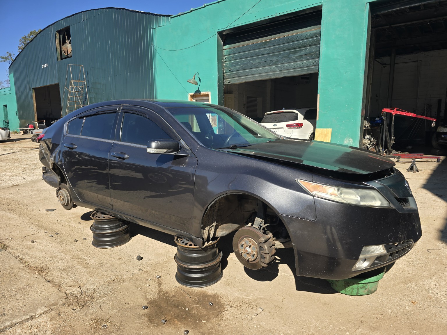 2013 Acura TL Right front door shell