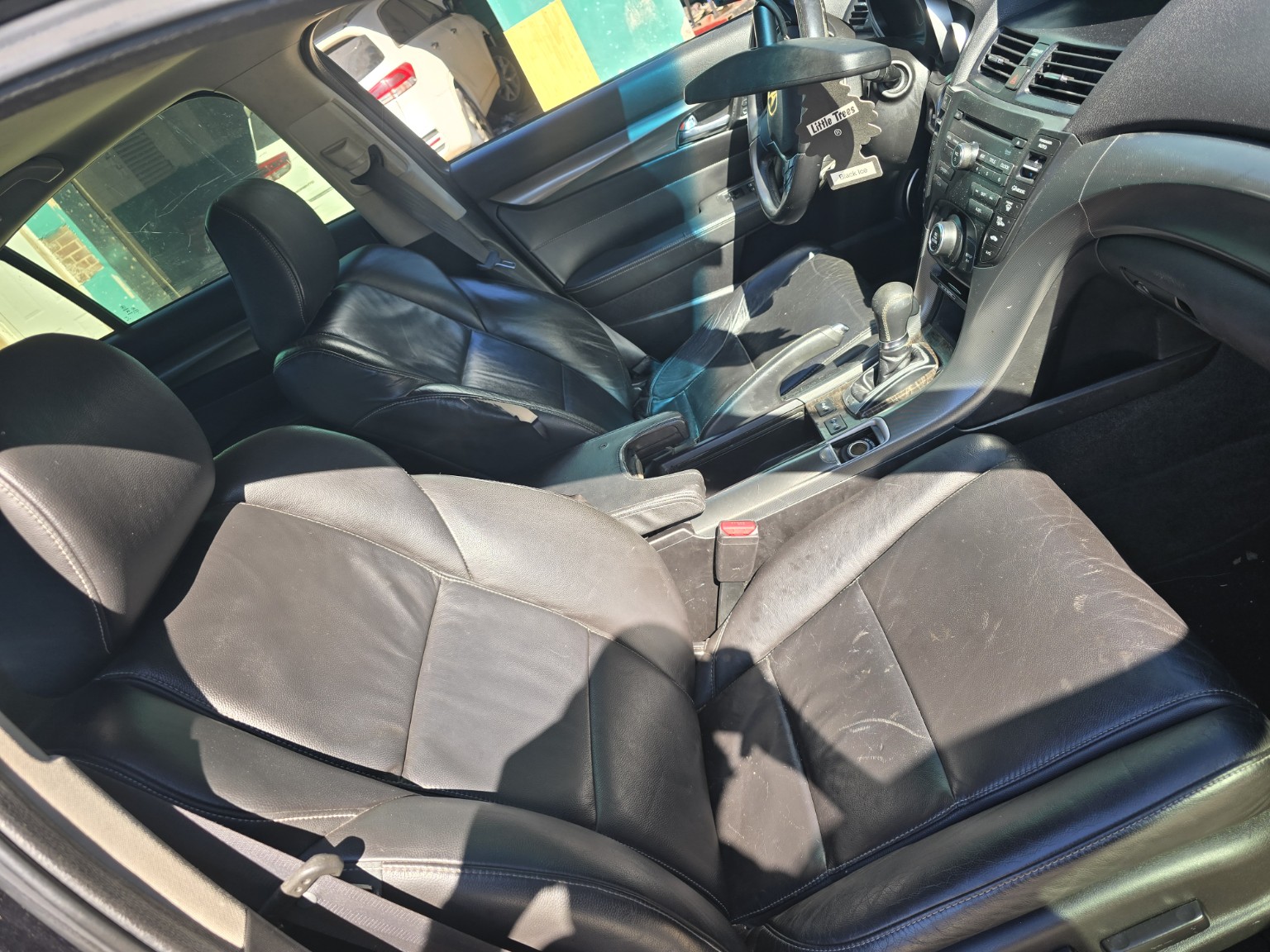 2013 Acura TL Driver seat frame and upholstery — torn