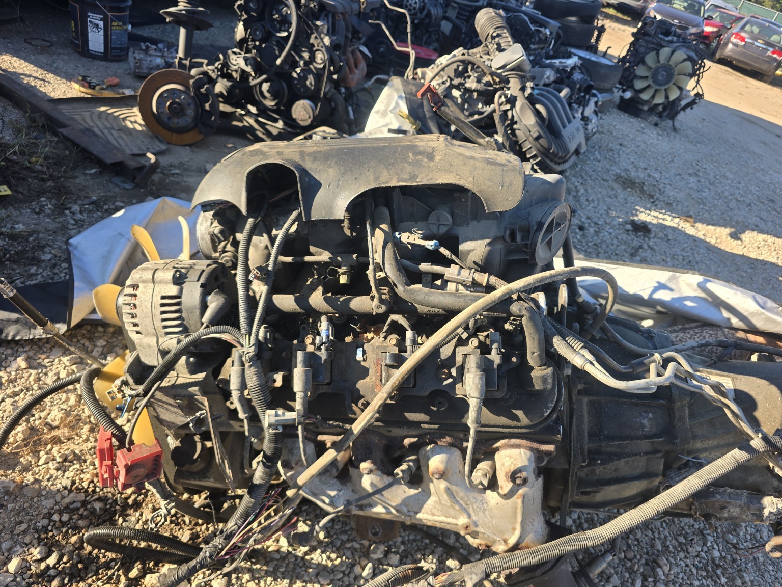 Original seller photo: avalanche engine reverse