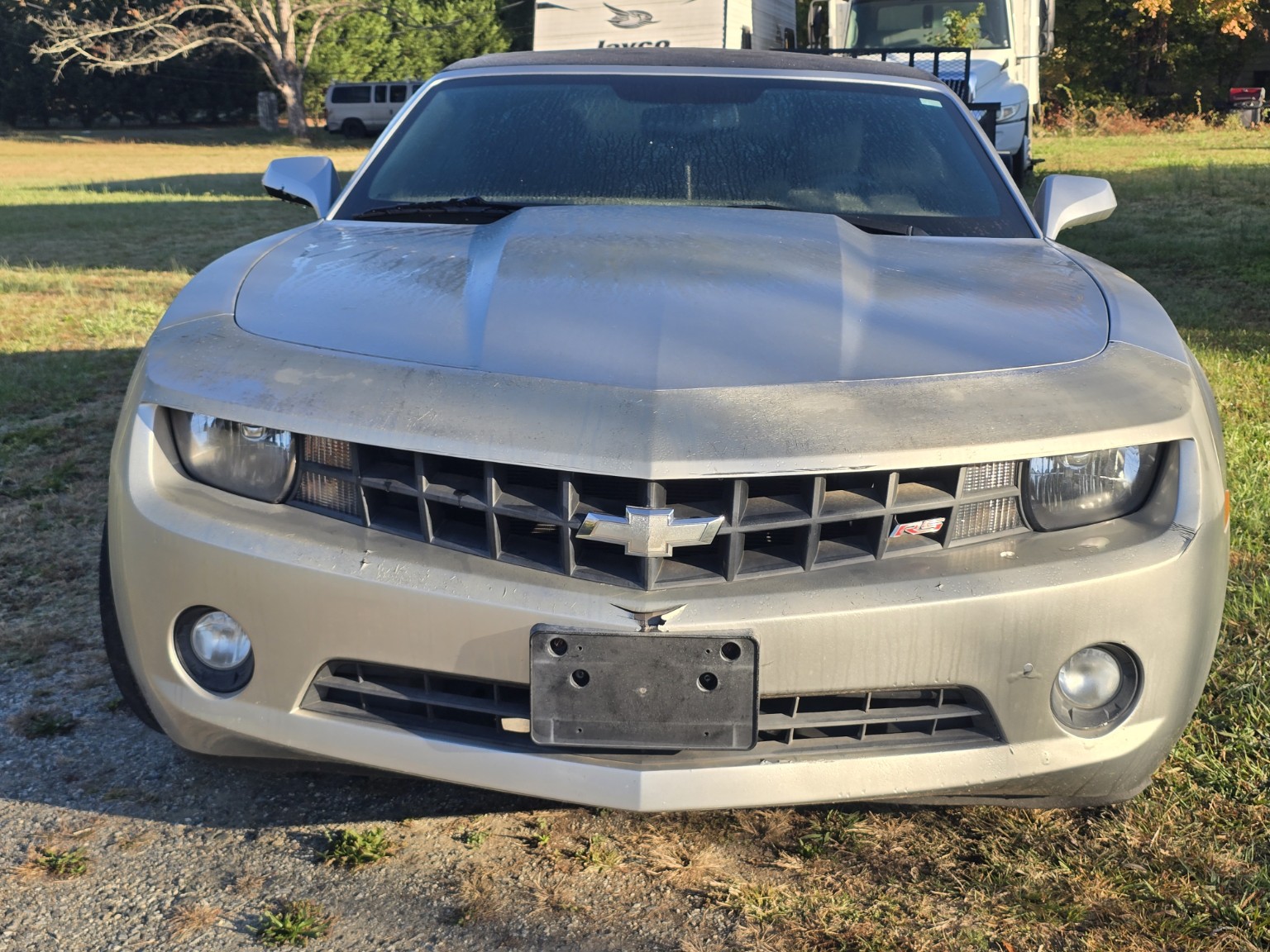 Actual Camaro seller photograph 2; visible condition and wear