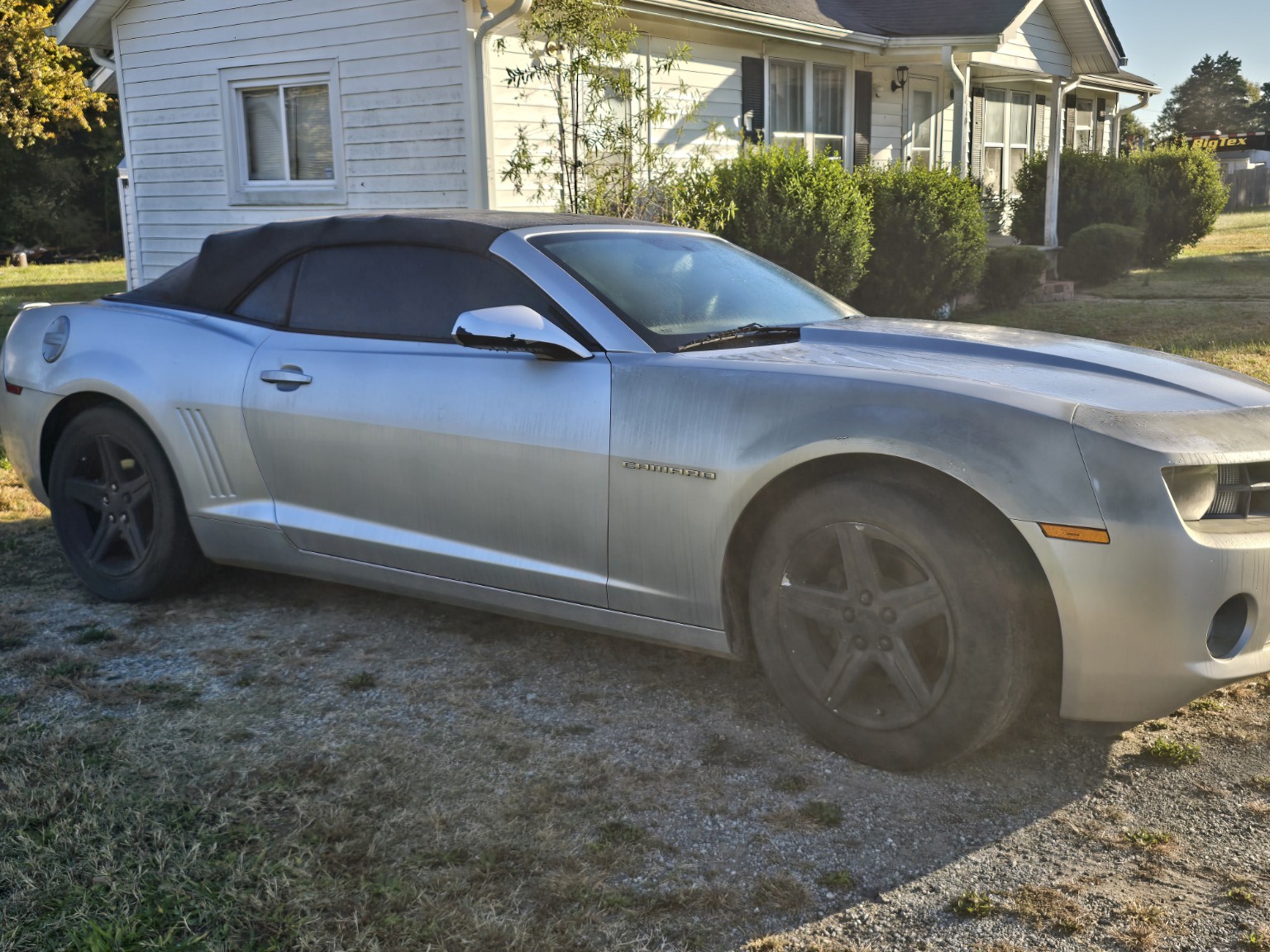 Actual Camaro seller photograph 5; visible condition and wear