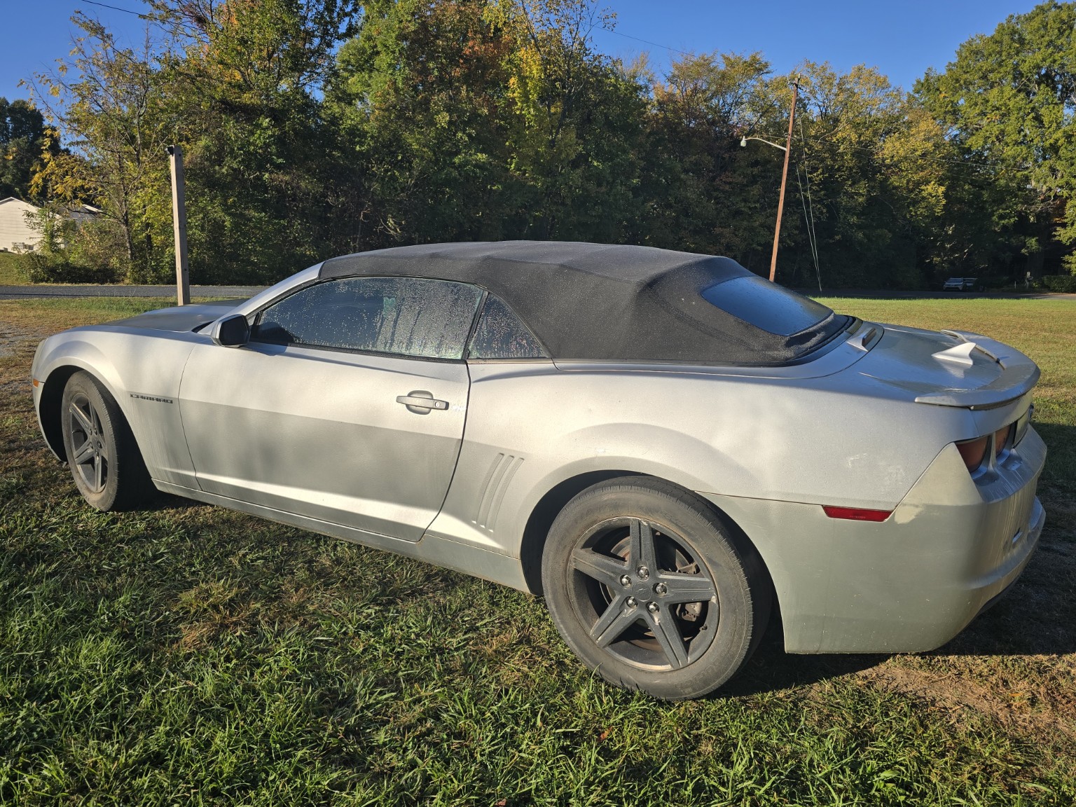 Actual Camaro seller photograph 6; visible condition and wear
