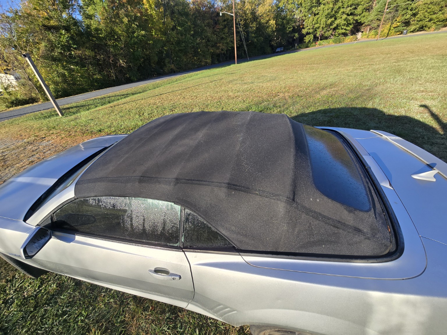 Actual Camaro seller photograph 7; visible condition and wear