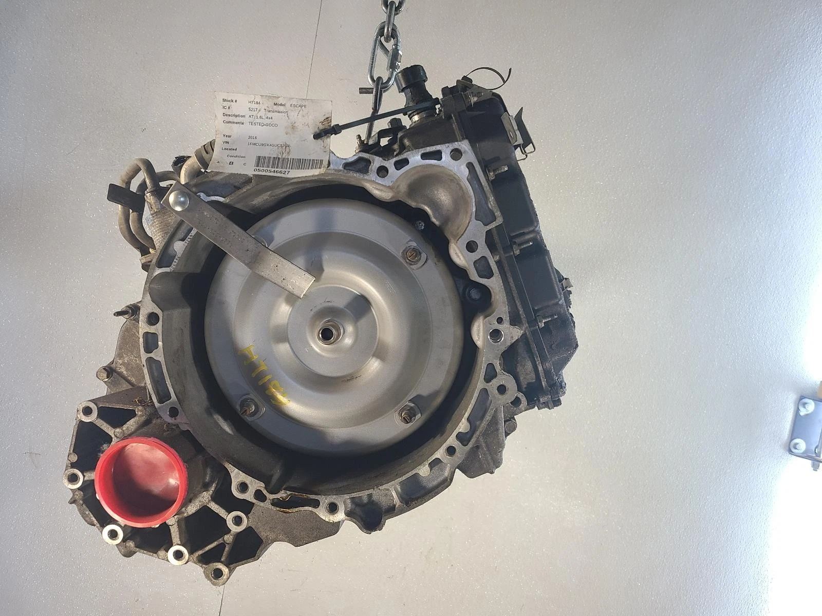 2016 Ford Escape 1.6L 4WD Automatic Transmission