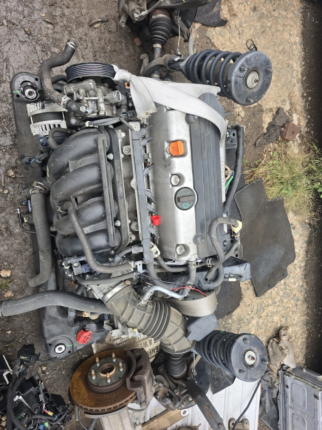 2008 HONDA ACCORD 2.4L K24A ENGINE