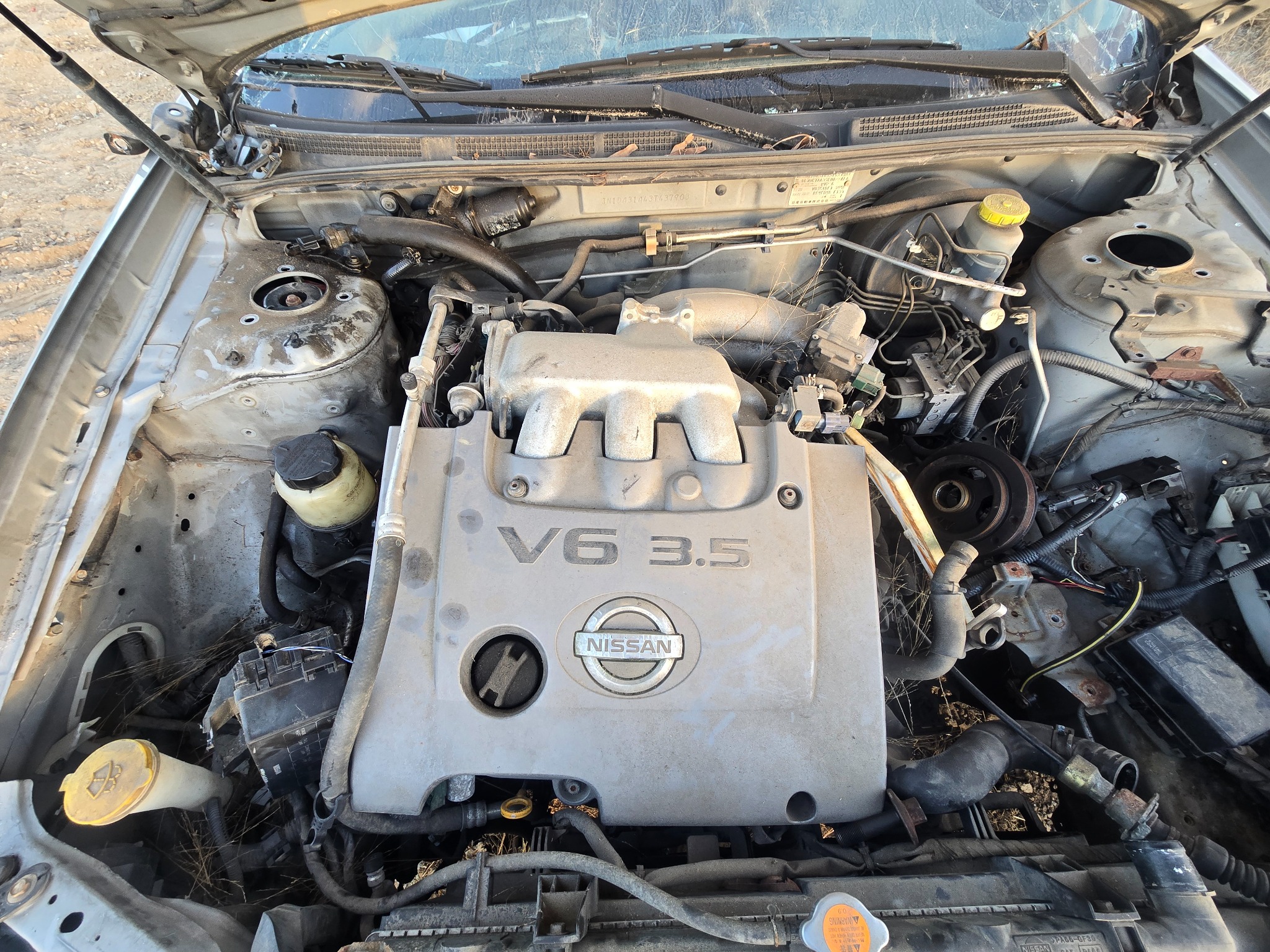 2003 Nissan Maxima 3.5L V6 VQ35DE Engine Long Block